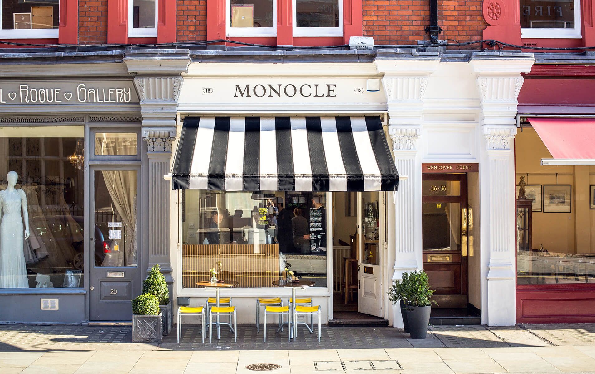 Barista at The Monocle Café, Marylebone