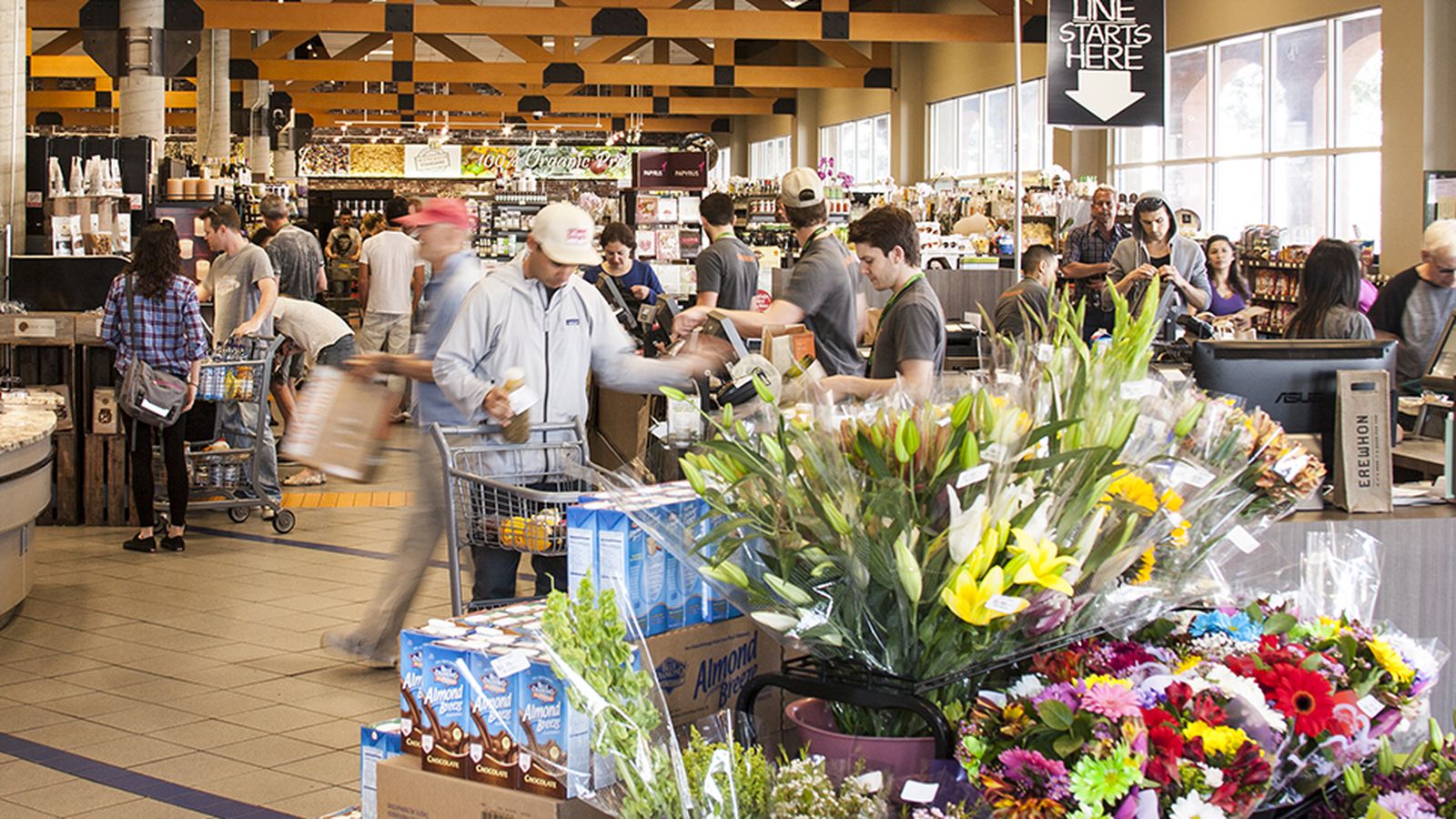 Cashier at Erewhon Market, Los Angeles