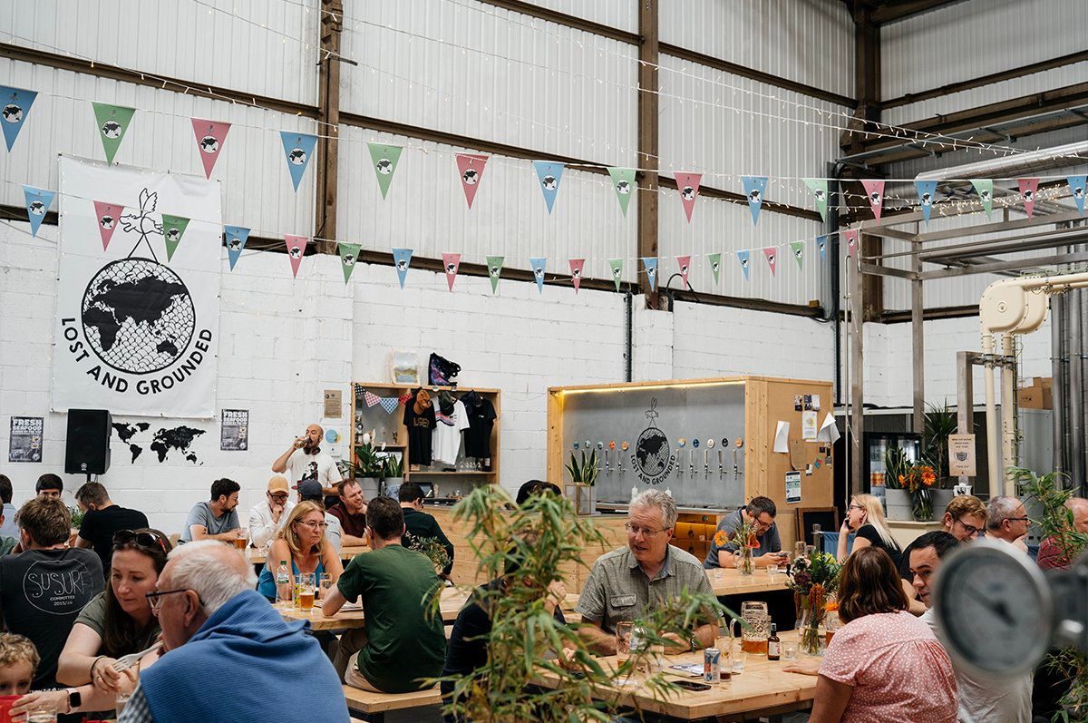 Taproom Staff at Lost and Grounded, Bristol