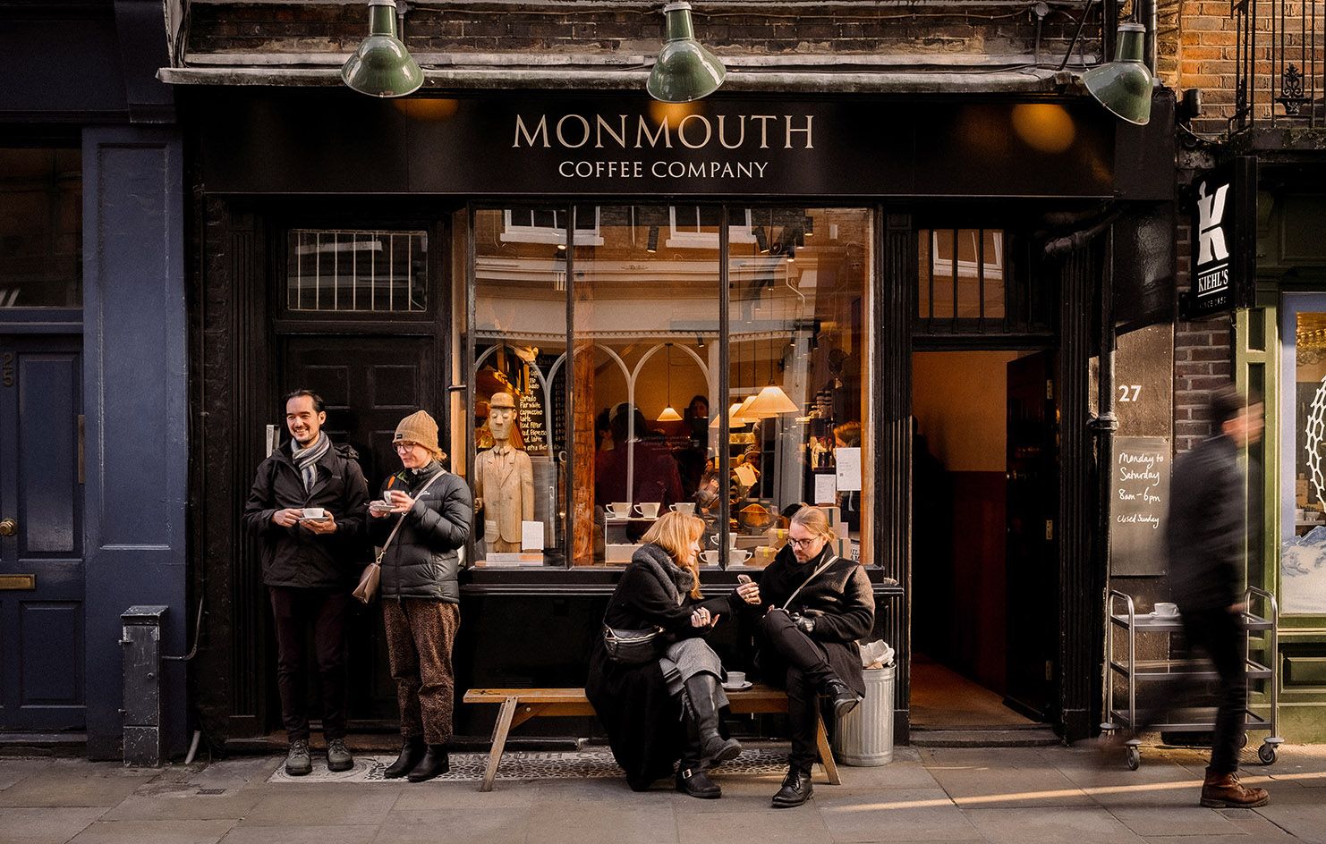 Barista at Monmouth Coffee, London