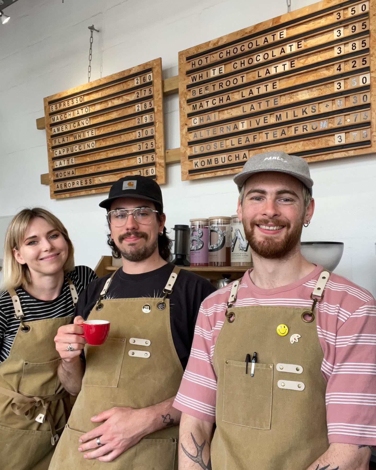 Barista at Picnic Coffee, Bath