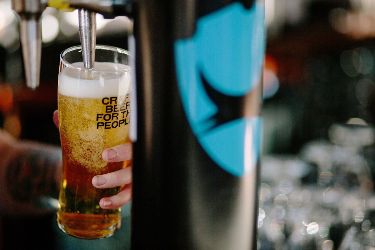 Taproom Crew at BrewDog, Edinburgh