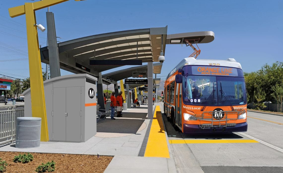 Bus Driver with LACMTA, Los Angeles