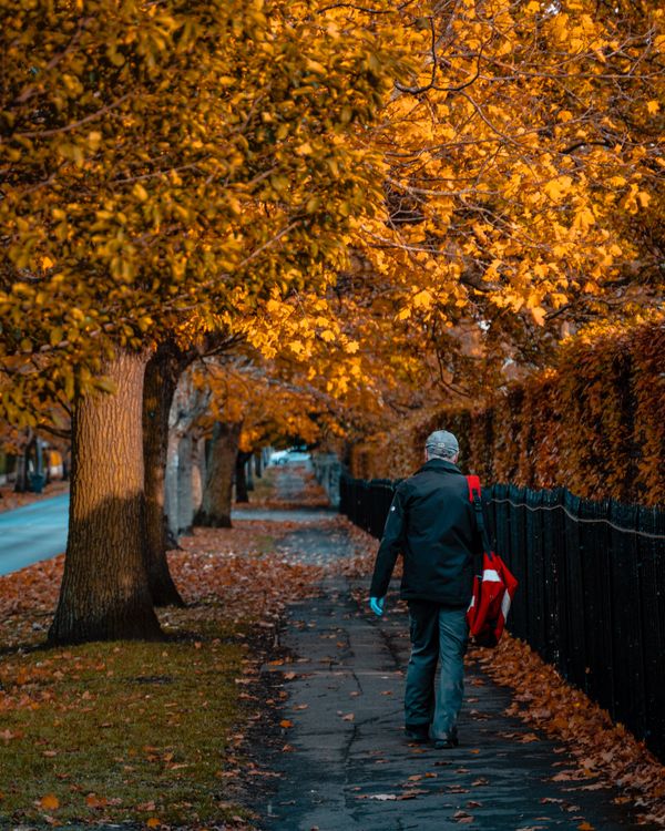 Postperson with Royal Mail, Bristol