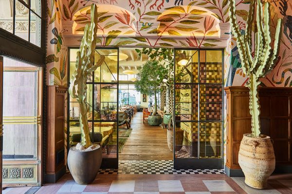 Cleaning Attendant at Proper Hotel, Downtown Los Angeles