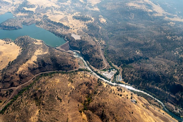 Klamath River Dam Removal  Underway in California
